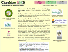 Tablet Screenshot of cheshirebmd.org.uk